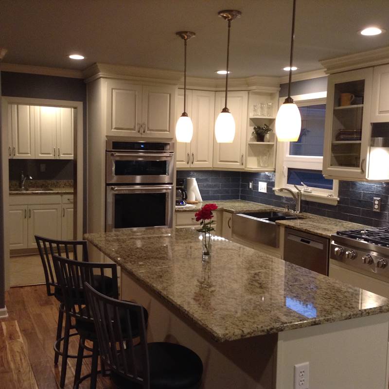 Beautiful new kitchen with granite countertops
